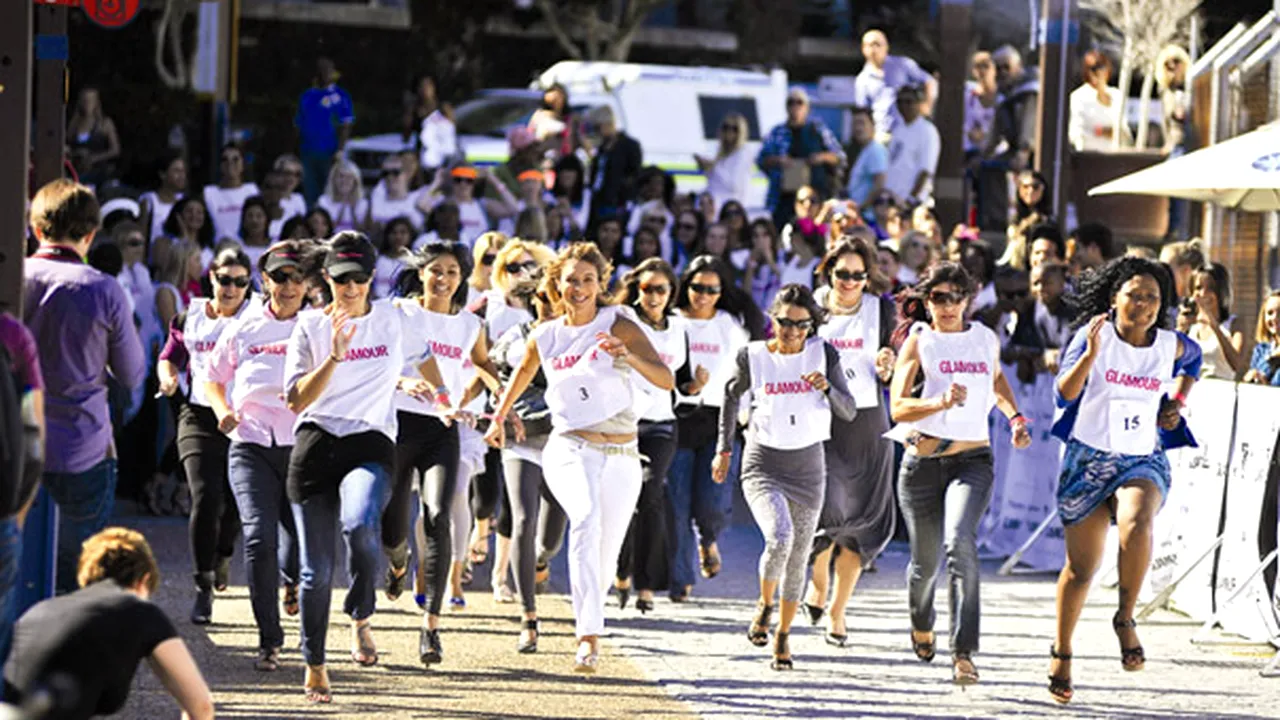 Crossul pe tocuri Glamour Stiletto Run, pe 2 august la Bucureşti