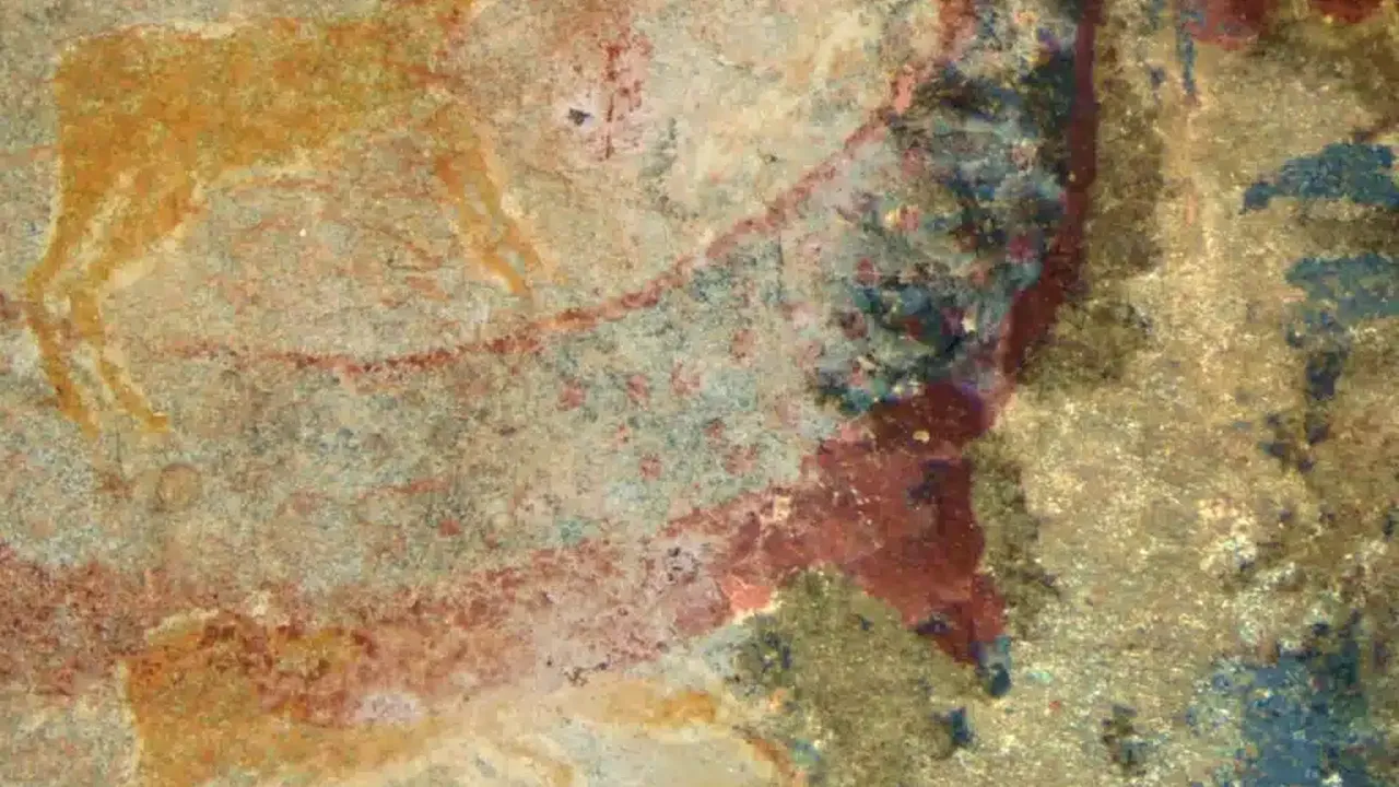 Artă rupestră din Africa de Sud ar putea infățișa o creatură dispărută acum 250 de milioane de ani