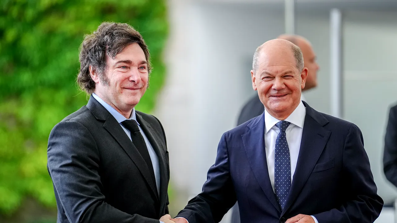 Olaf Scholz şi Javier Milei îndeamnă la semnarea acordului de liber schimb UE-Mercosur