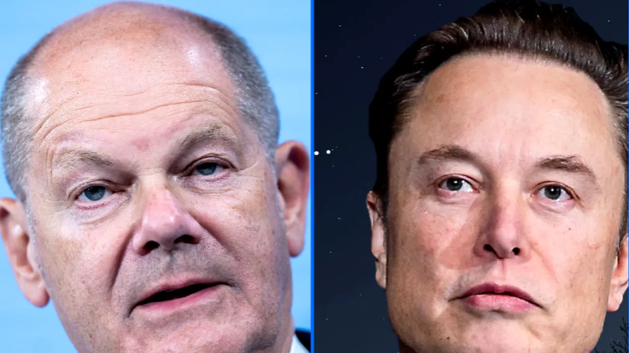 „Olaf este un prost”. După politica americană, Musk intră şi în cea europeană cu un atac la cancelarul german