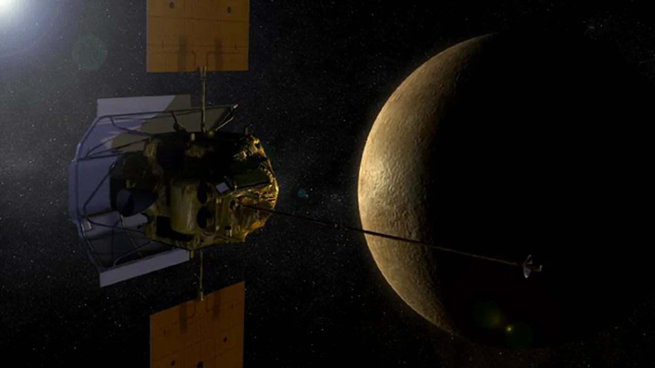 Posibile urme de gheaţă, descoperite la polii planetei Mercur. Ce deosebeşte Mercurul de oricare altă planetă 