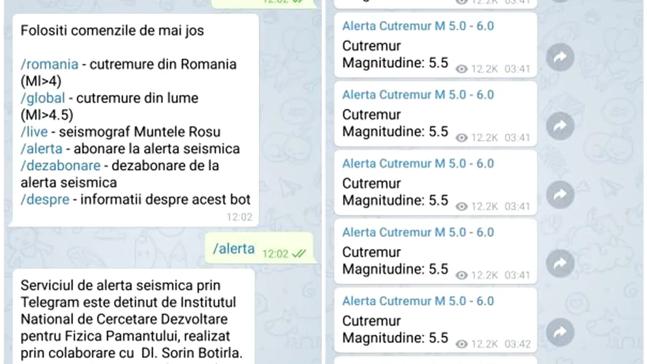 Cum să primeşti gratuit, pe mobil, alertă în caz de cutremur, direct de la Institutul Naţional pentru Fizica Pământului