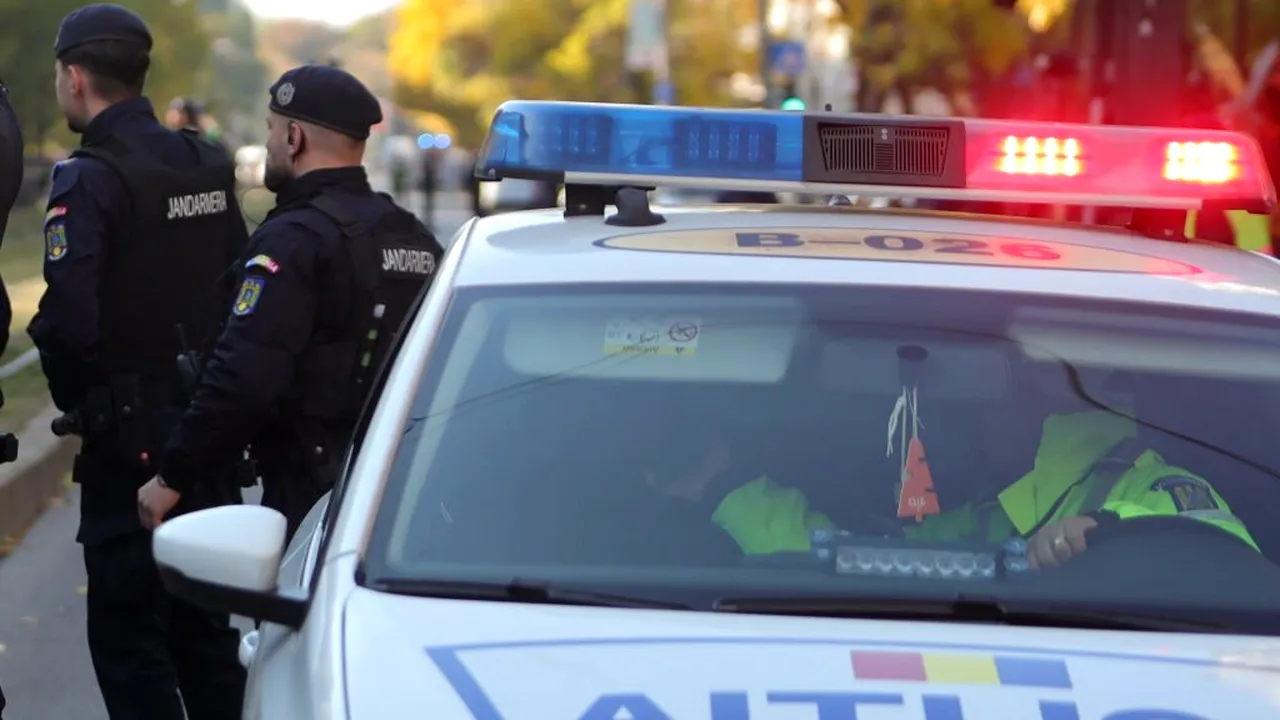 Scandal uriaș în București cu arme și mașini tamponate