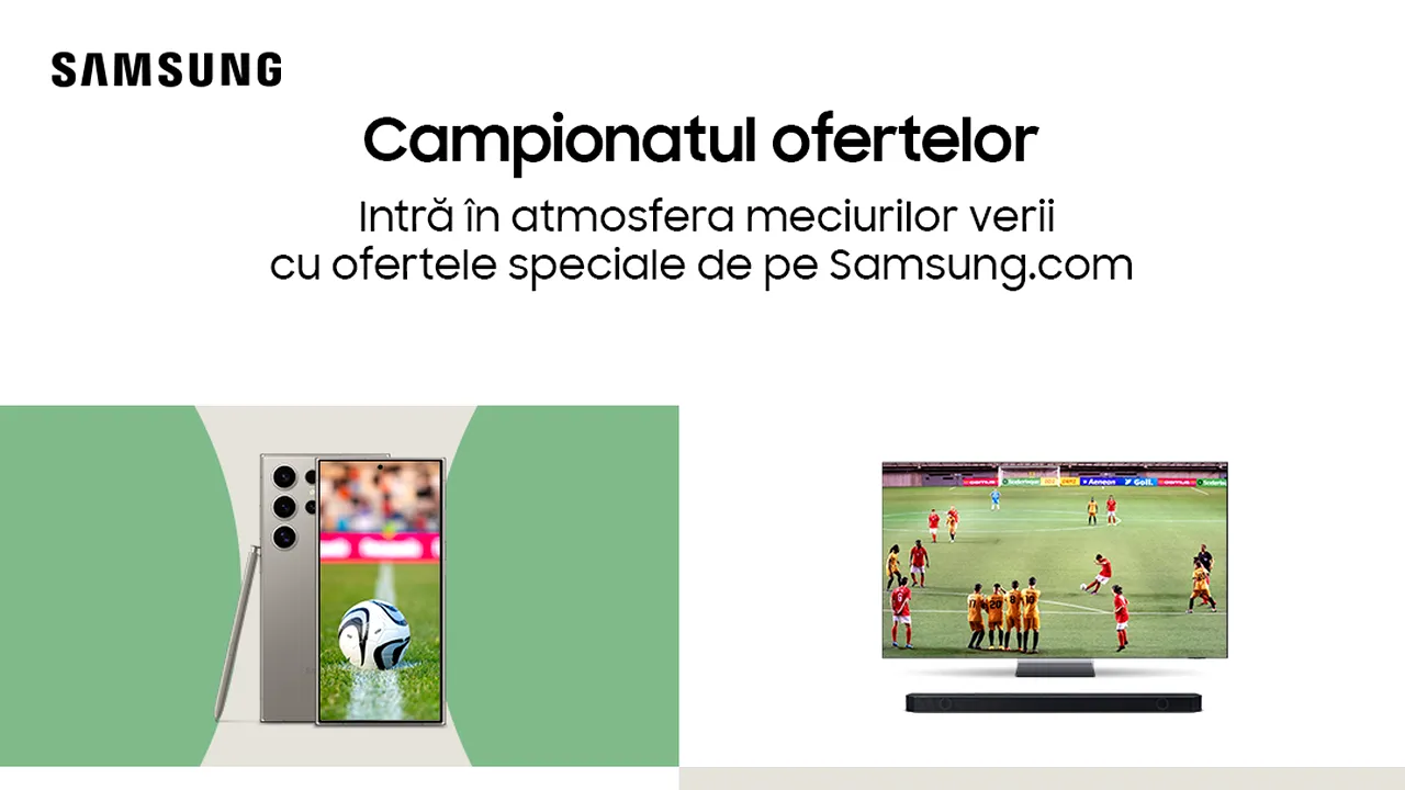 Festivalul Samsung: cele mai bune oferte ale verii la produsele tale preferate Samsung 