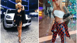 Pedeapsa riscată de soţia unui fotbalist ucrainean, după ce şi-a arătat lenjeria intimă în timp ce cânta imnul naţional. VIDEO