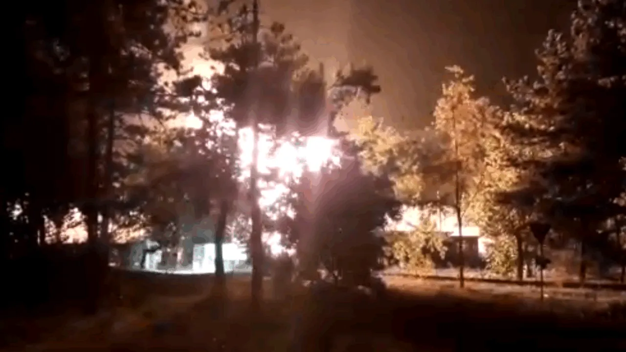 OFICIAL: Incendiul de la forajul din Amara s-a stins iar măsurătorile CBRN arată valori normale