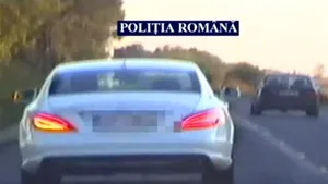 Surprins de radar de două ori în 15 minute. Cu ce viteză circula şoferul şi cum a fost sancţionat - VIDEO