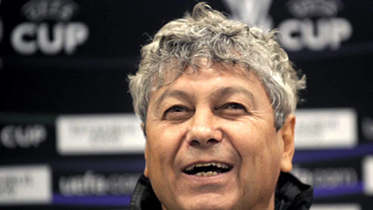 Mircea Lucescu, în finala Cupei UEFA, cu Şahtior Doneţk