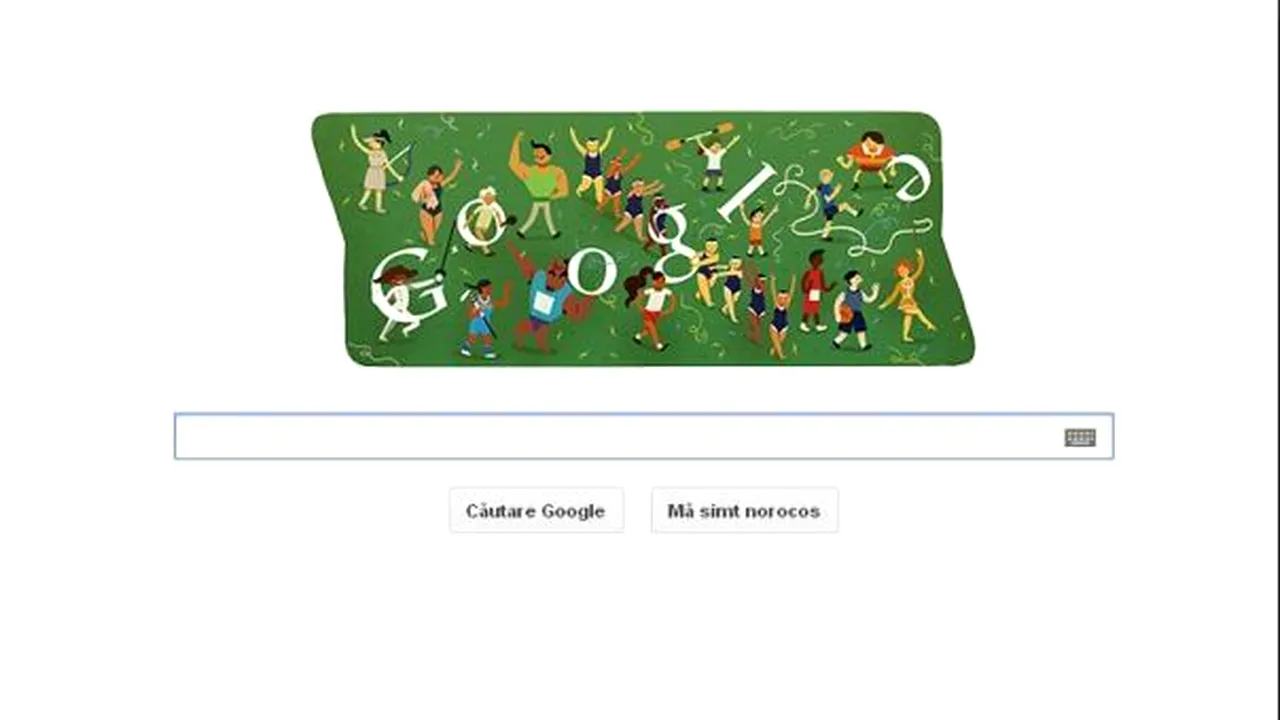 Google celebrează închiderea Jocurilor Olimpice de la Londra, de duminică seară