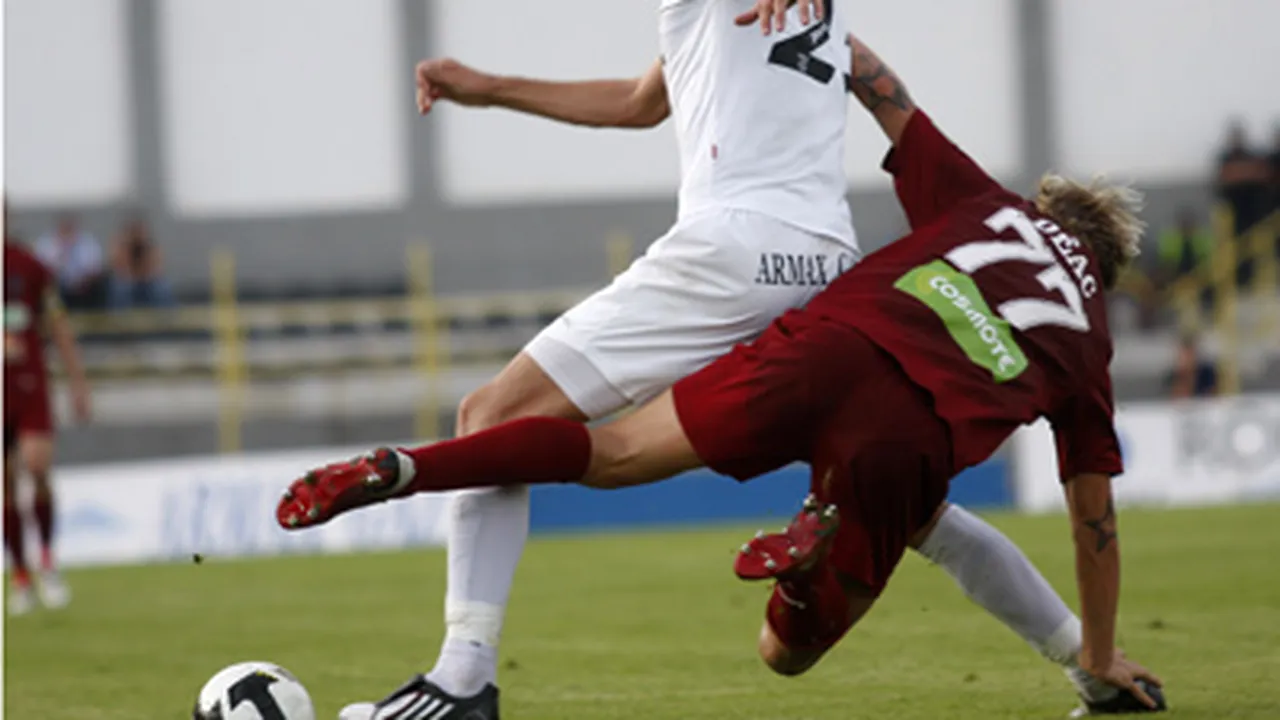 Gaz Metan Mediaş - CFR Cluj, scor 2-0, în ultima etapă a Ligii I
