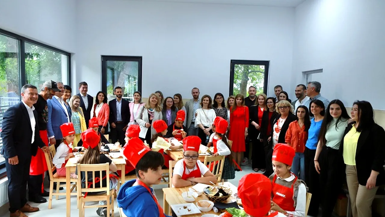 Habitat for Humanity a inaugurat Cantina BufKids
