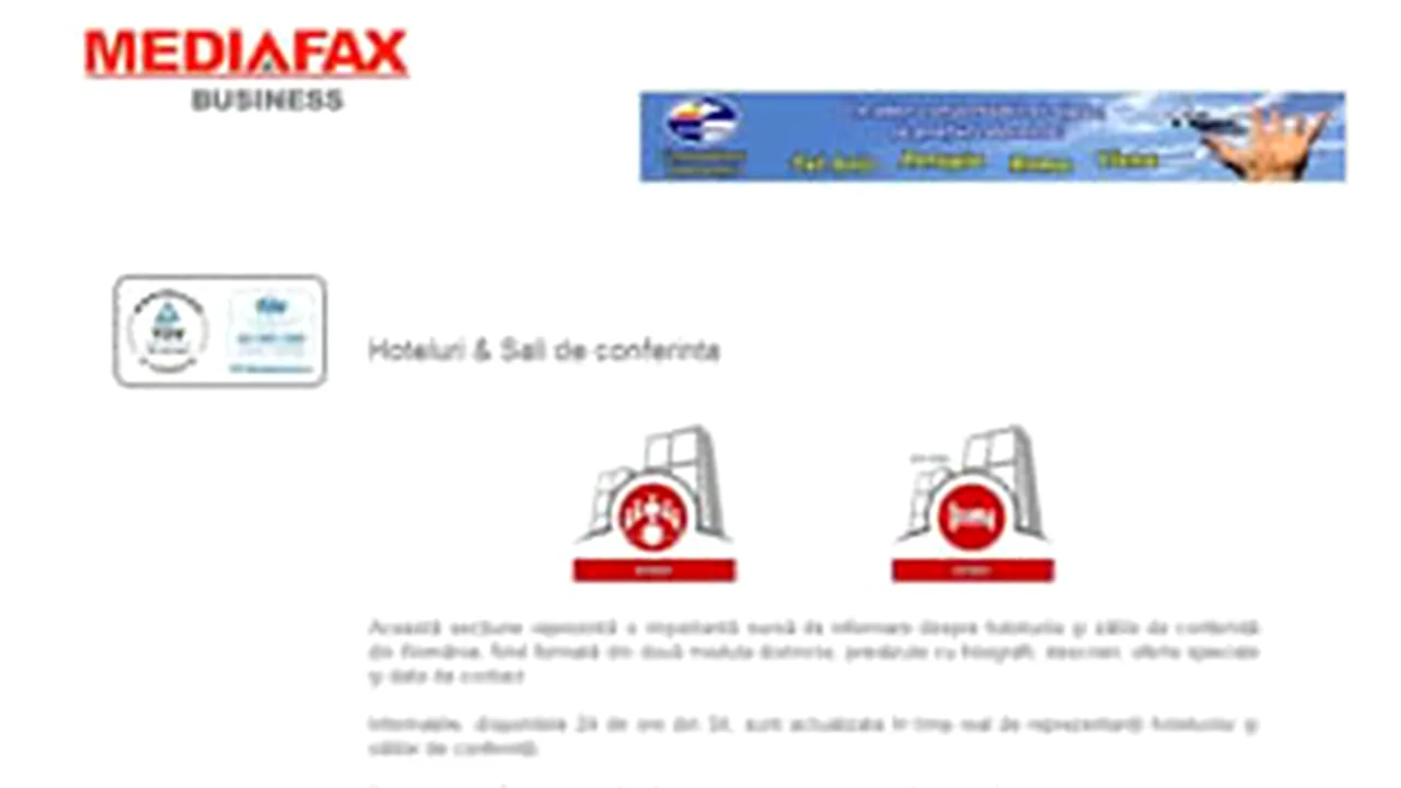 Mediafax lansează versiunea a doua a site-ului www.mediafax.biz, cu funcţionalităţi şi opţiuni noi