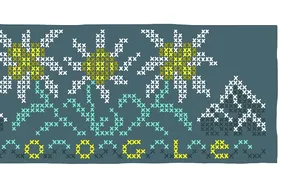 Floarea-de-colţ, doodle special al celor de la Google