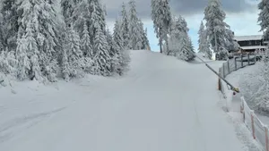 Poiana Brașov: S-au deschis pârtiile din zona superioară a masivului Postăvaru