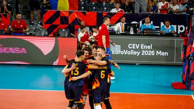Breaking News România învinge Ucraina cu 3-0 și se califică în sferturile Campionatului European de volei. Pe ce loc urcă tricolorii în clasamentul mondial