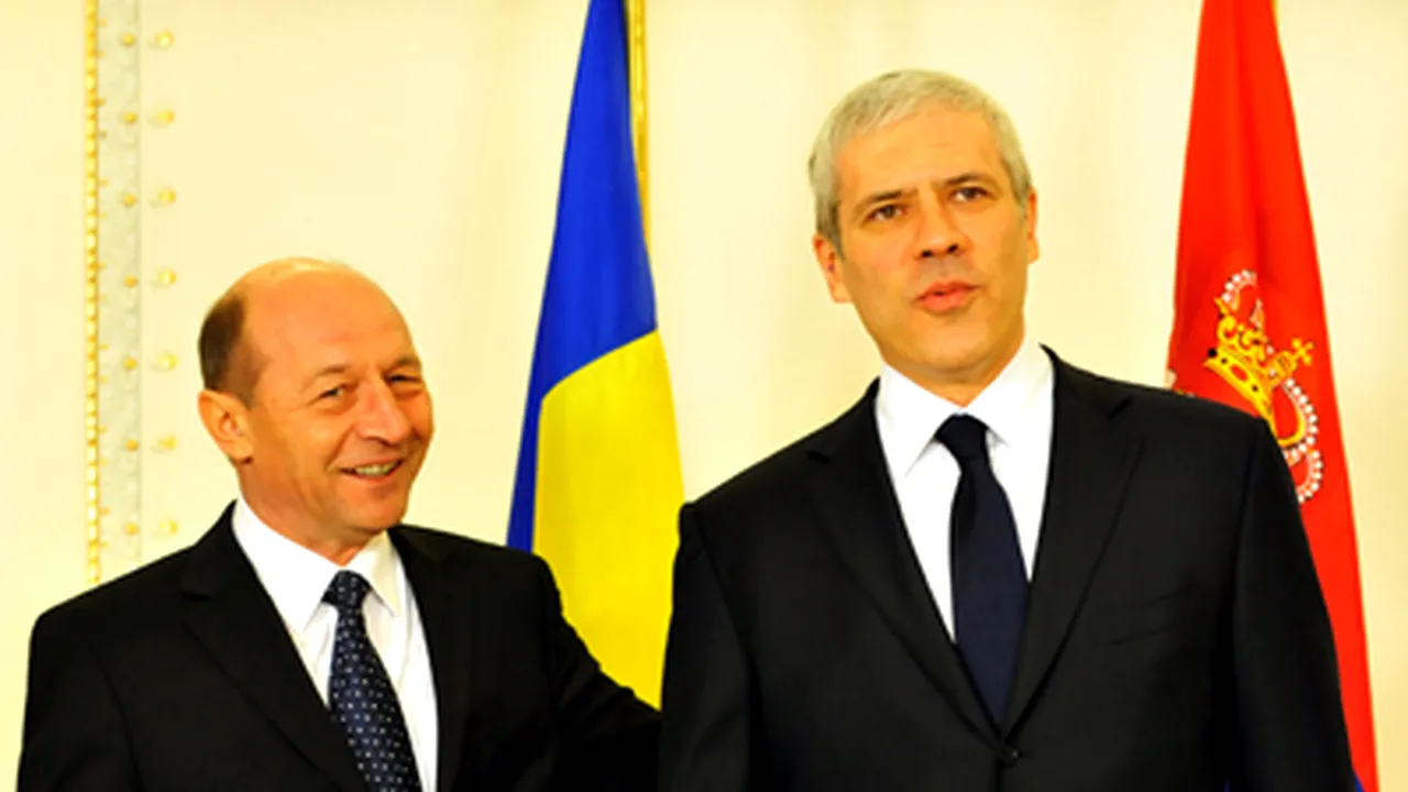 Băsescu: Aş vrea ca Tadici să plece supărat, iar eu vesel (Video)