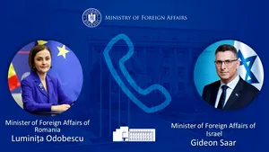 Luminiţa Odobescu, discuţii cu noul ministru de externe din Israel, Gideon Saar