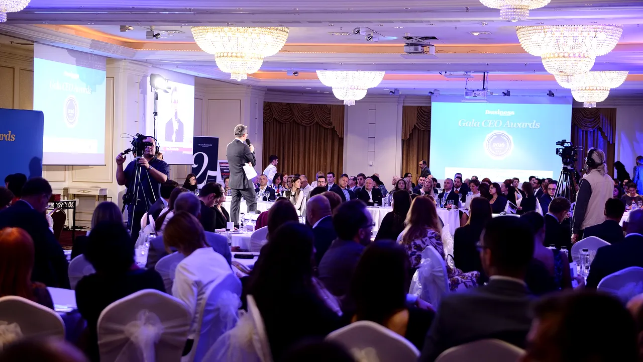 Cine este cel mai admirat manager, premiat în cadrul Galei CEO Awards, organizată de Business Magazin