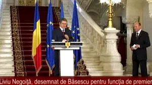 Liviu Negoiţă, desemnat de Băsescu pentru funcţia de premier