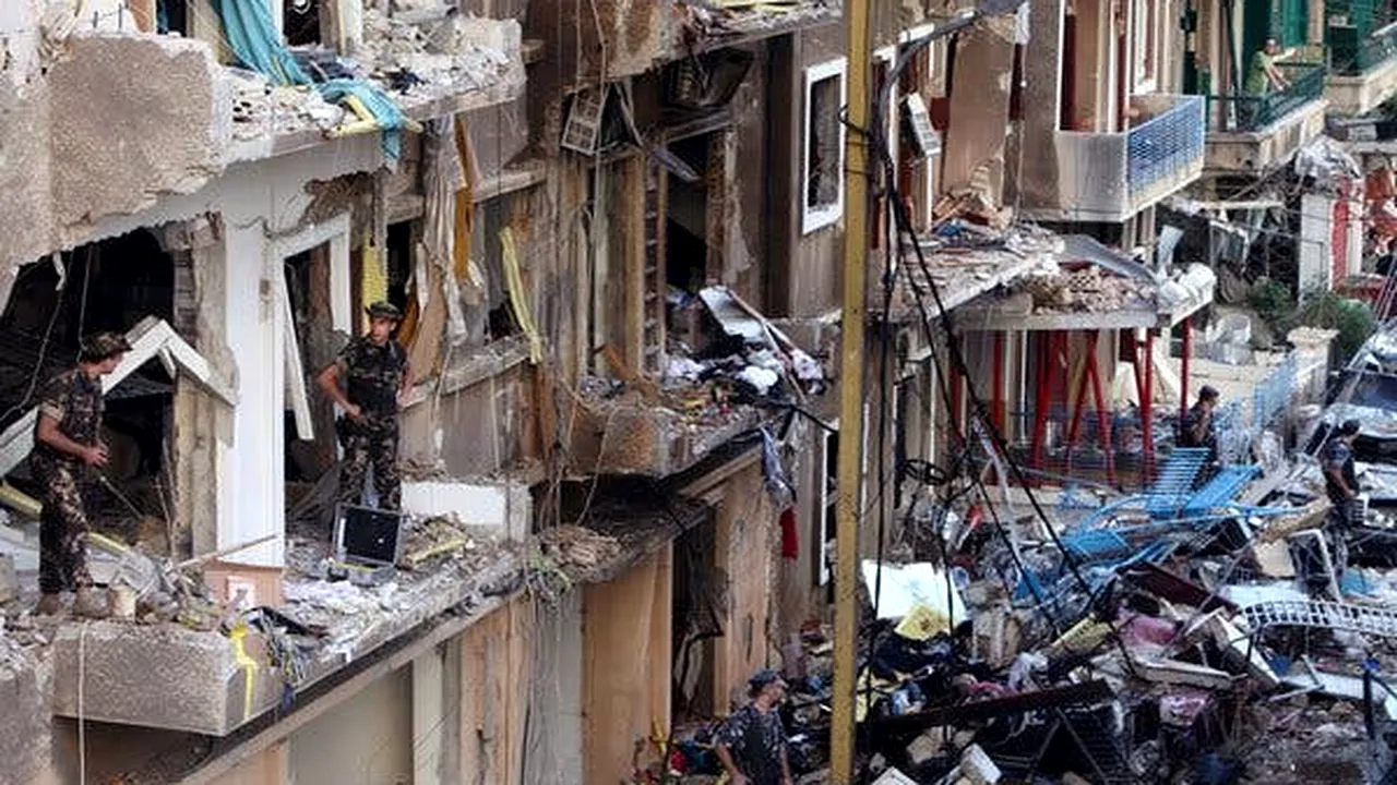 Explozia din Beirut a generat valuri seismice echivalente cu un cutremur cu magnitudinea 3,3 grade

