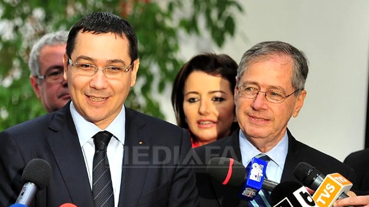 Ponta: Gitenstein m-a felicitat pentru rezultatul alegerilor, ca toţi din exterior cu care am vorbit