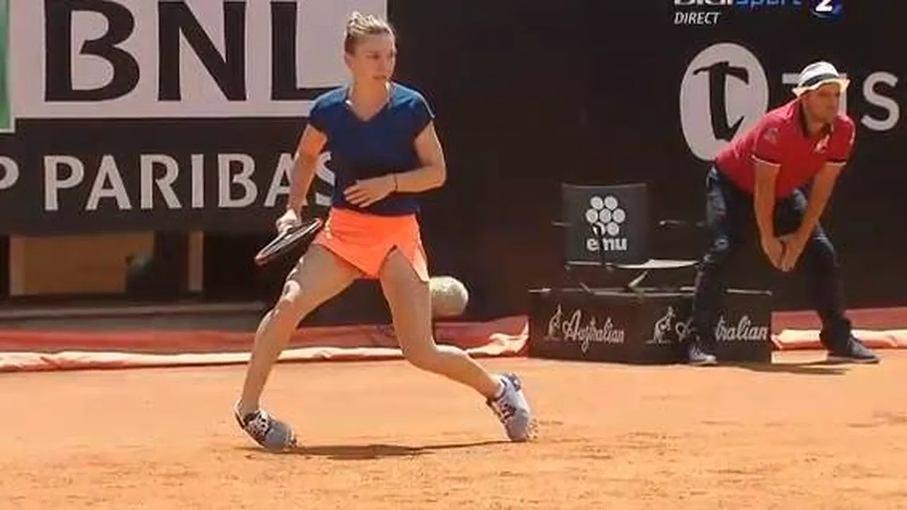 Simona Halep a anunţat că are ligamentul rupt şi sunt şanse de 50 la sută să joace la Roland Garros