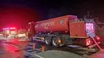 Patru betoniere și două camioane, incendiate în curtea unei firme din Giurgiu. Pompierii spun că focul a fost pus intenționat