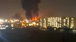 Incendiu și fum gros la aeroportul Mehrabad din Teheran după o explozie