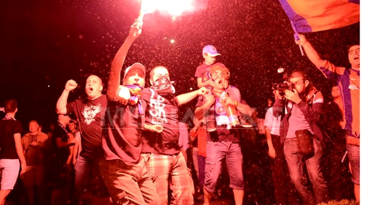 Steaua a câştigat titlul cu numărul 24. Bucuria campionilor şi a fanilor în imagini - GALERIE FOTO