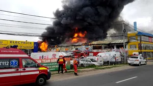 Fum în Afumaţi: Cetăţenii, informaţi prin Ro-Alert de existenţa incendiului de proporţii din comună