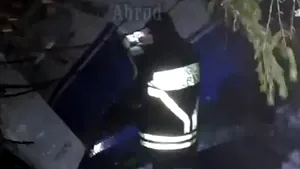 IMAGINI VIDEO cu avionul după accidentul din munţii Apuseni