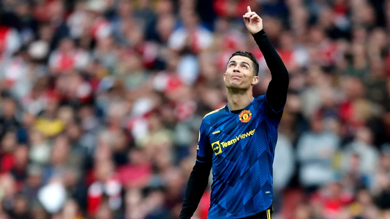 Cristiano Ronaldo se alătură unui club select din Premier League după golul înscris împotriva lui Arsenal