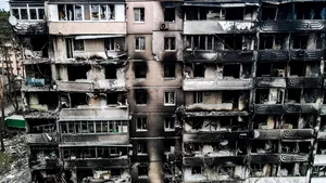 41 de cadavre recuperate până acum în complexele de apartamente din Borodianka