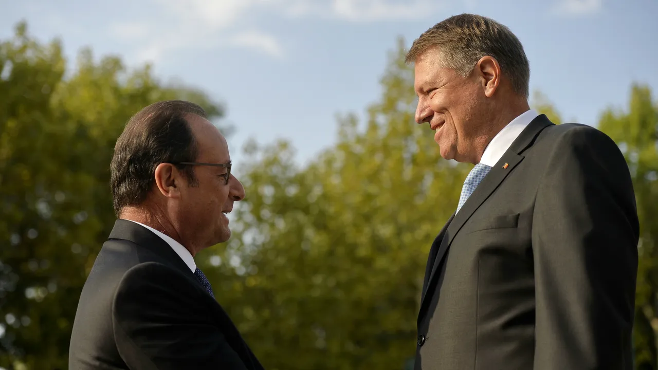 Vizita lui François Hollande în România şi primirea la Cotroceni - GALERIE FOTO/VIDEO