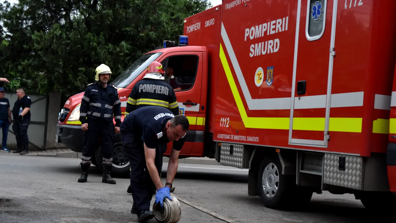 Incendiu într-o sală de operaţie de la Spitalul Judeţean Constanţa. Patru medici s-au autoevacuat.