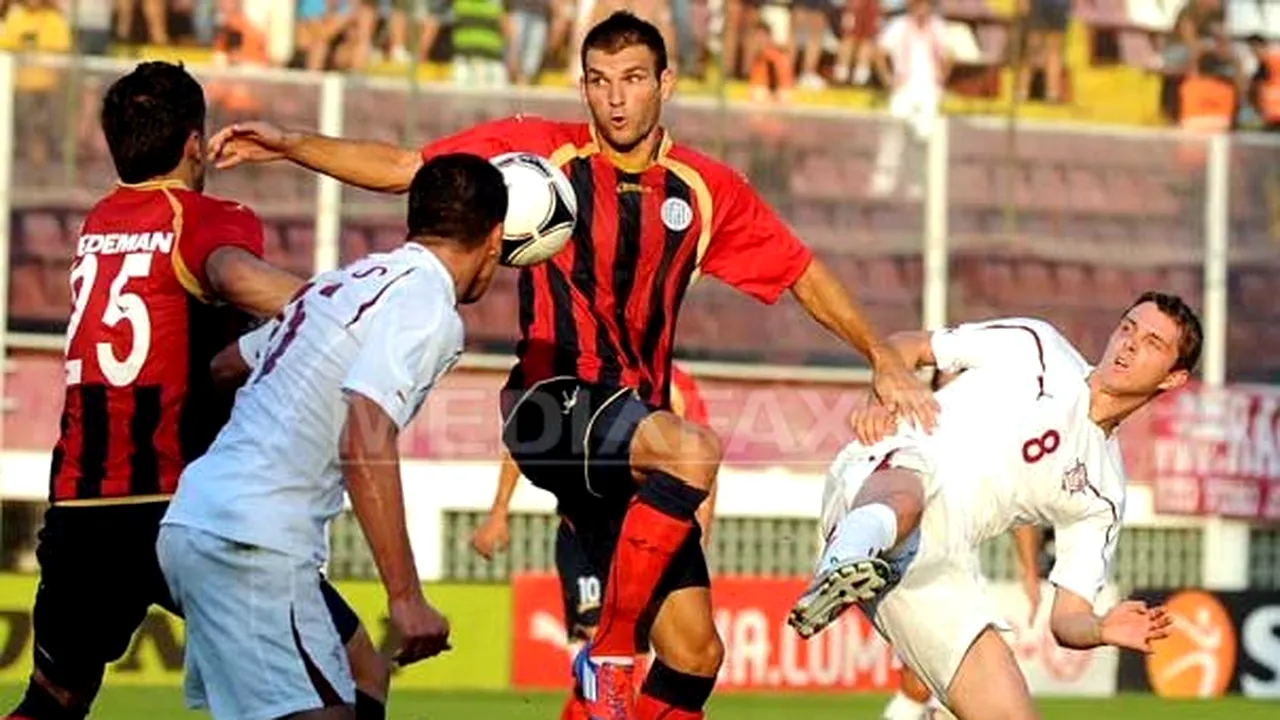Rapid - CSMS Iaşi, scor 1-0, în Liga I