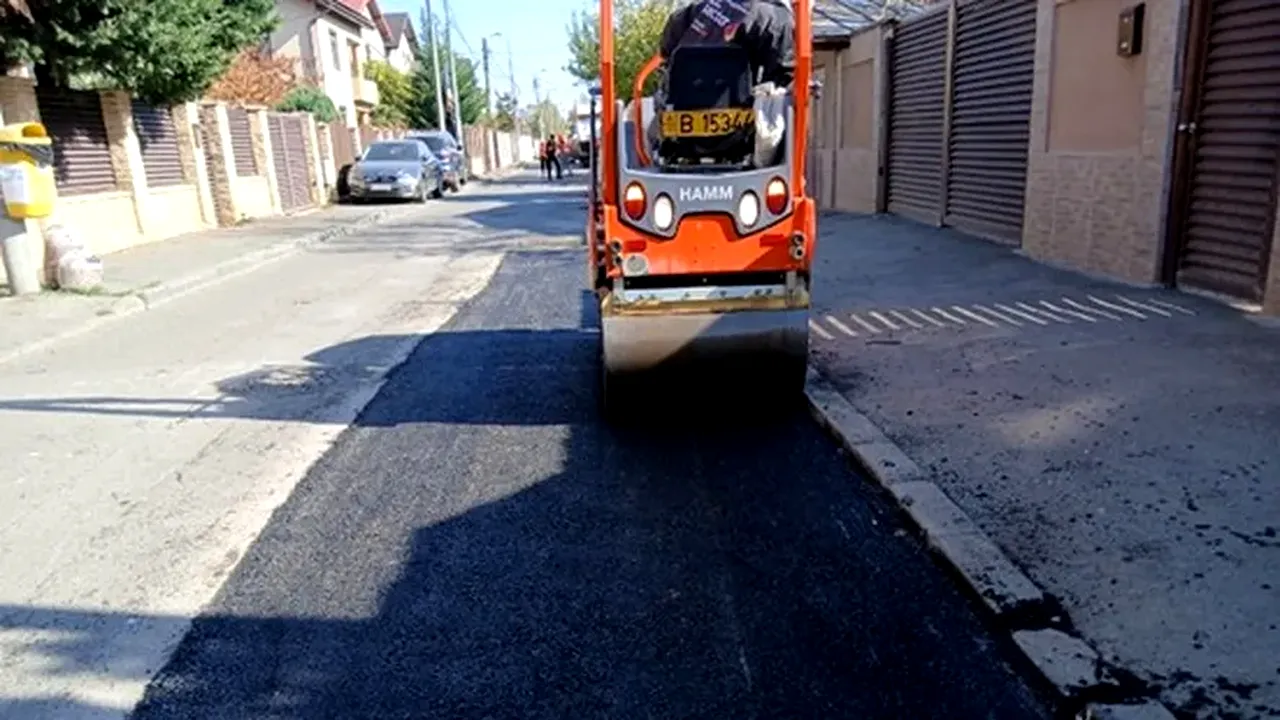 Intervenție realizată de Societatea Infrastructură 5 pe Drumul Ghindari (P)