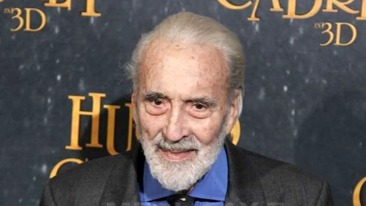 Christopher Lee lansează un album heavy metal în ziua în care va împlini 91 de ani