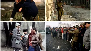 Imagini nemaivăzute de la Revoluţia din 1989, care a pus capăt unei perioade de peste patru decenii de comunism în România