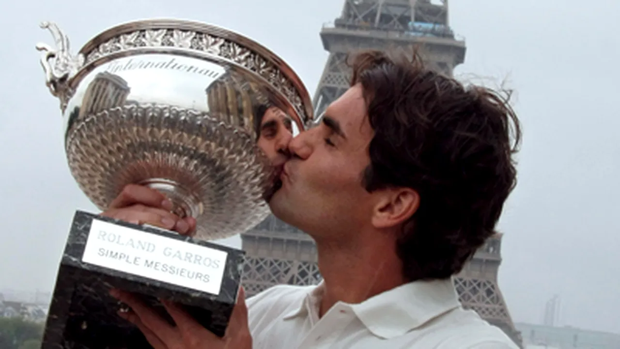 Timbru cu imaginea lui Roger Federer în Austria