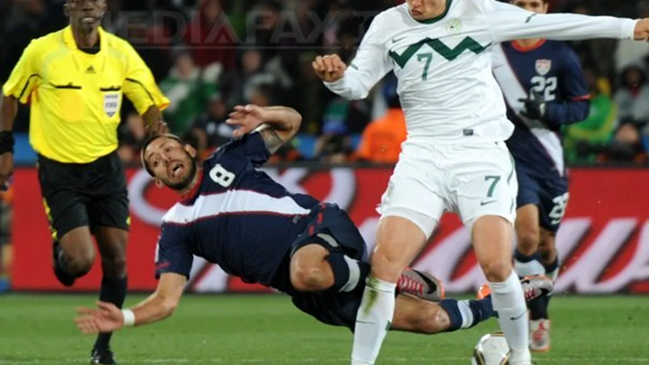 Slovenia - SUA, scor 2-2, în grupa C a Cupei Mondiale