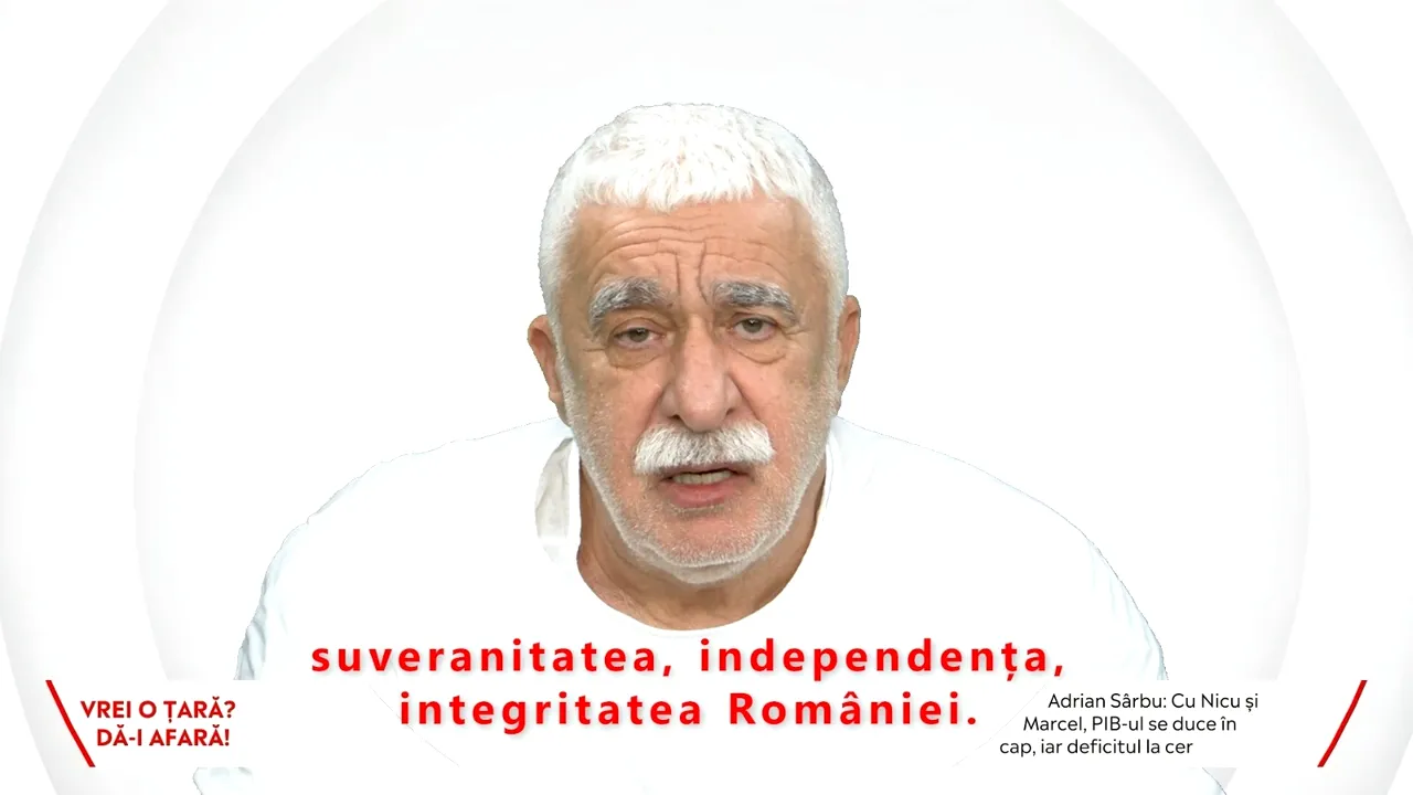 Adrian Sârbu: Aceşti candidaţi de pe buletinele de vot nu merită şi nu te reprezintă. Votul din acest an trebuie să fie exclusiv pe alb!