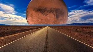 Rocile decolorate de pe Marte sugerează că planeta ar fi fost cândva o oază tropicală