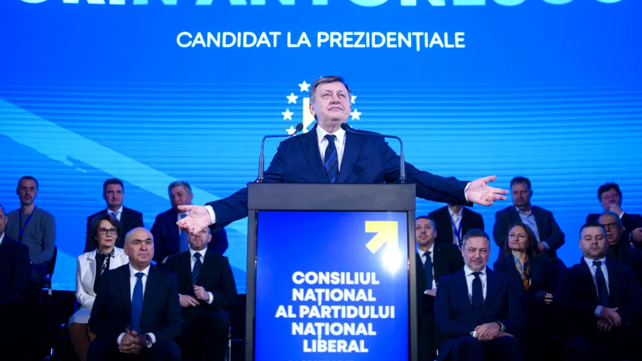 PNL, mobilizare generală pentru susținerea lui Crin Antonescu înaintea primului tur al prezidențialelor