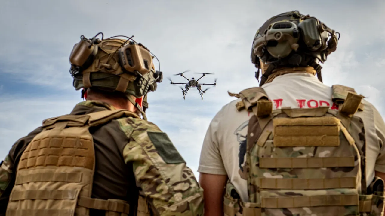 Americanii folosesc tehnică ucraineană de interceptare a dronelor la o bază din Orientul Mijlociu