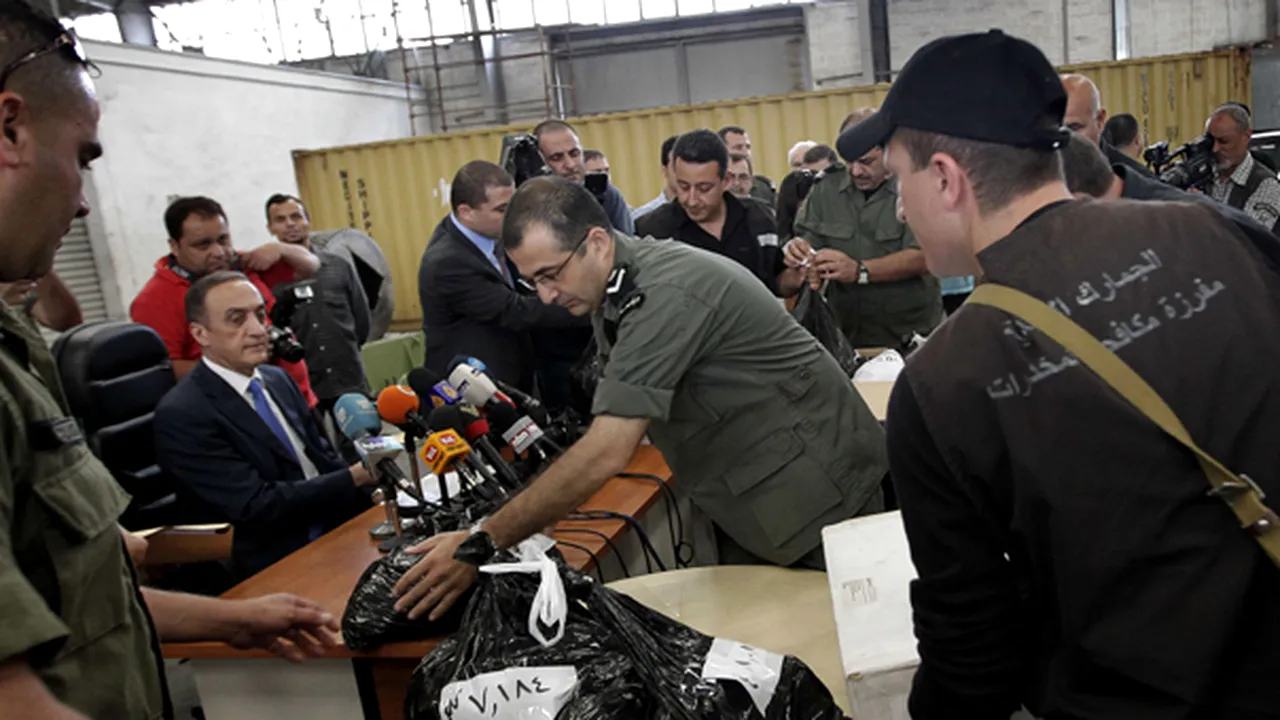 Captură record de 103 kilograme de cocaină în portul din Beirut