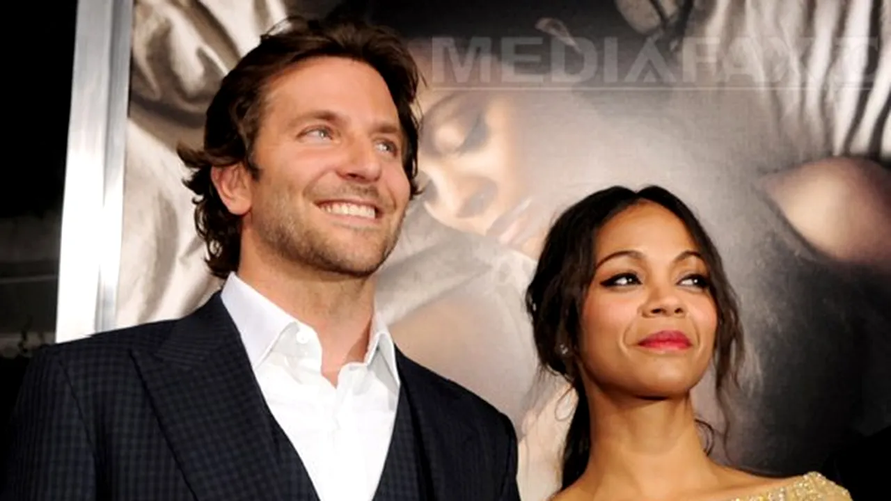 Bradley Cooper şi Zoe Saldana s-au despărţit