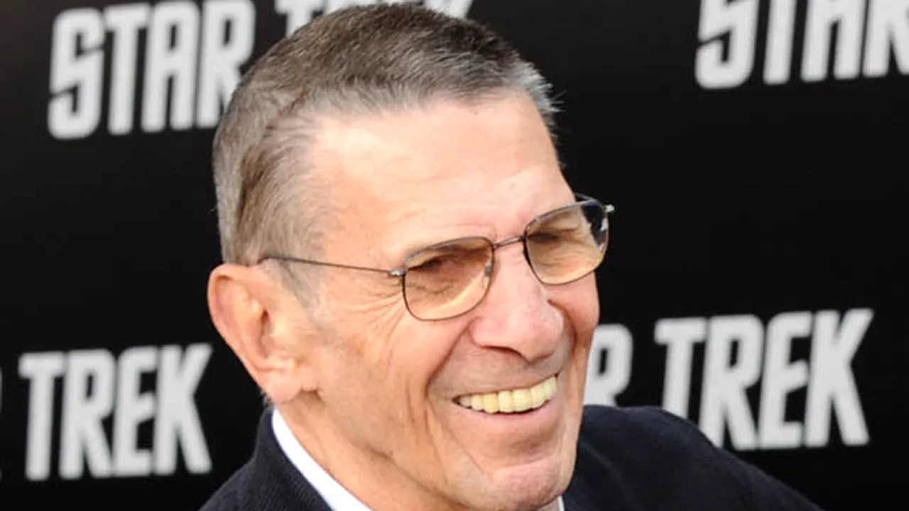 Leonard Nimoy, interpretul personajului Mr. Spock din franciza 