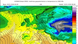 Aer polar versus aer mediteranean. Ciocnirea maselor de aer în România, în weekendul următor