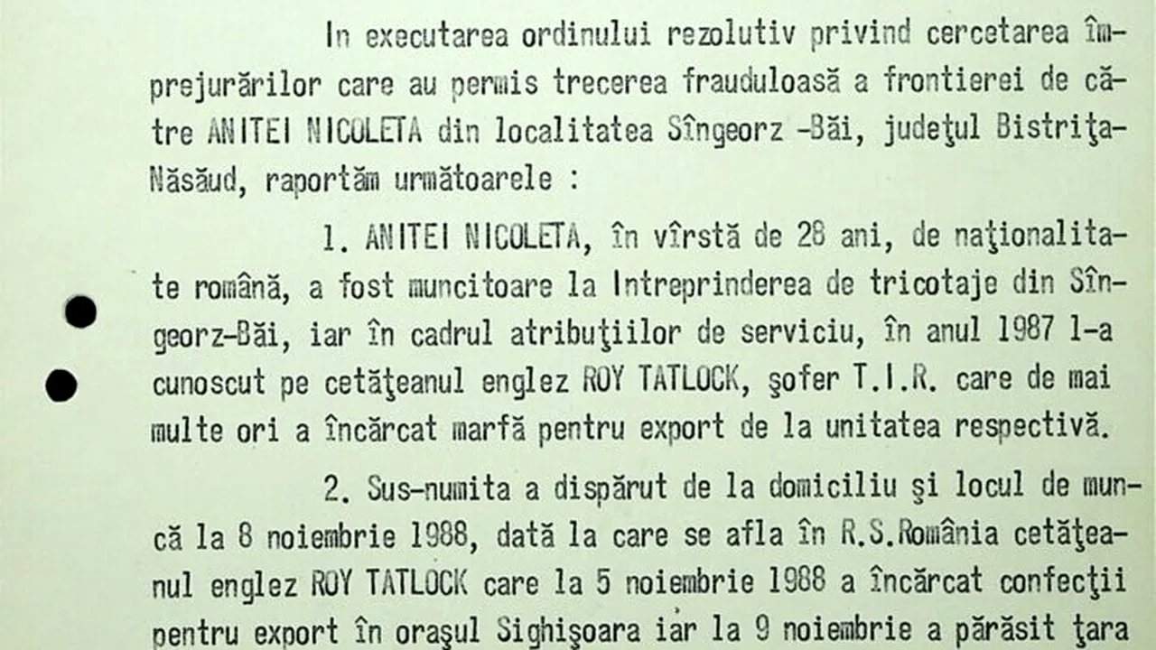 Poveste de dragoste în perioada comunistă. Cum a păcălit Securitatea o tânără româncă îndrăgostită de un englez